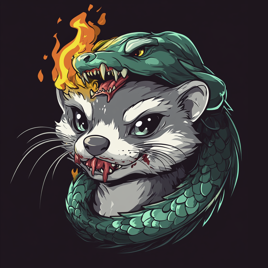 Gray Dragon Ferrets